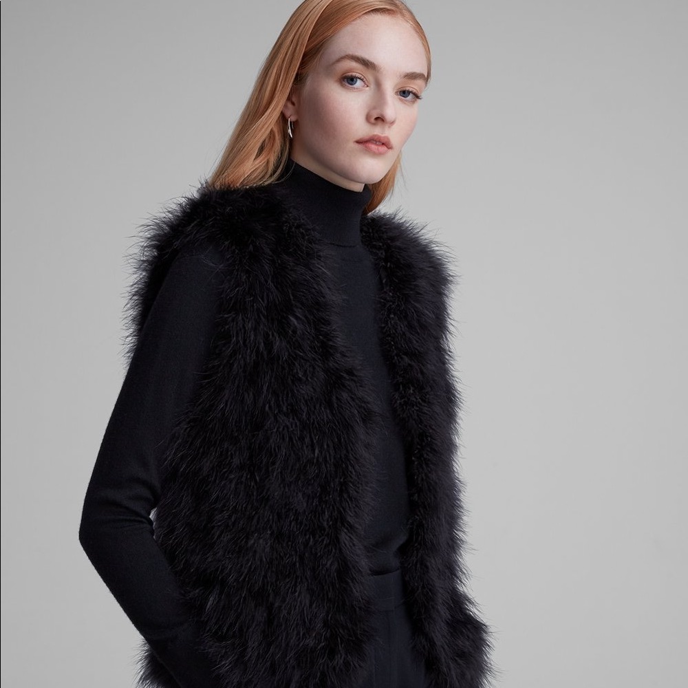 Last chance! Club Monaco Feather Vest